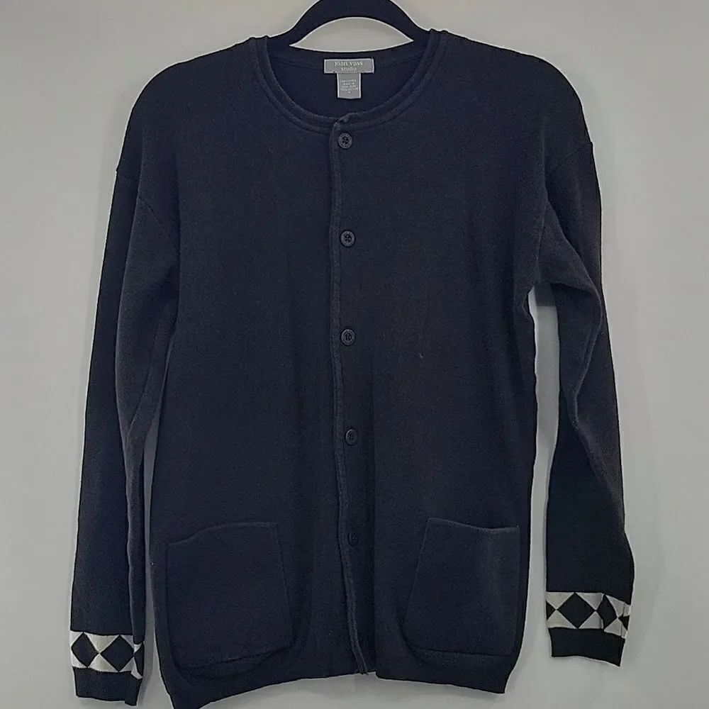3 For$20 Joan Vass studio Black sweater size S